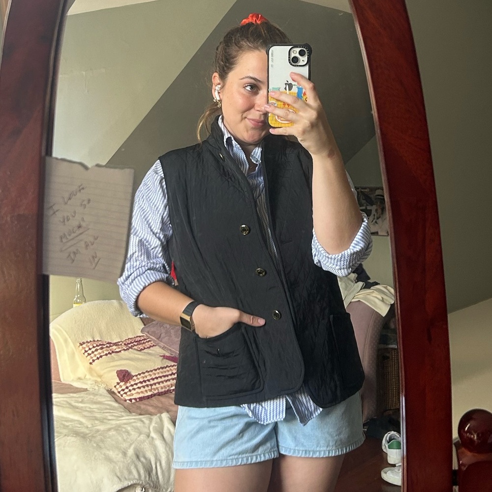 Talbots Black Vest (Medium)